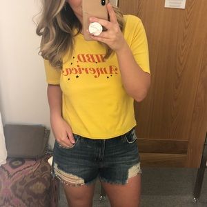 Project Social T Cropped Graphic Tee